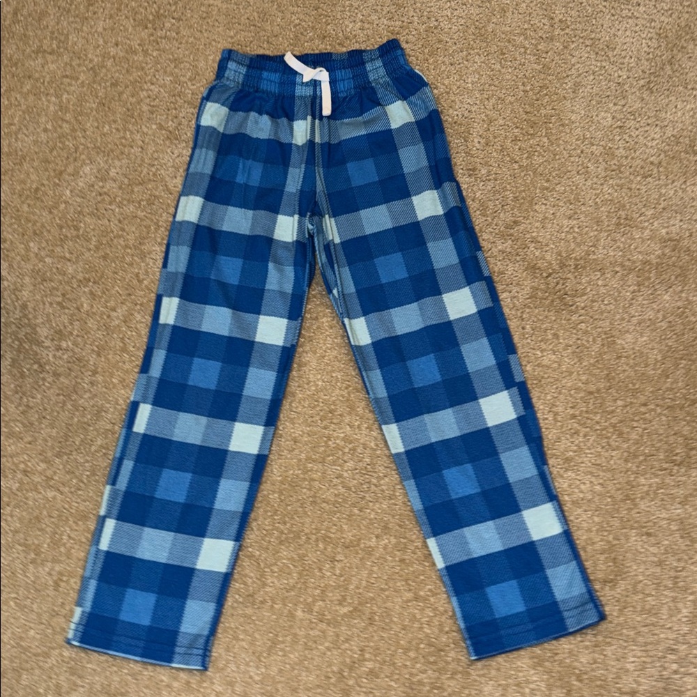Boys Size 4-5 Blue Pajama Pants